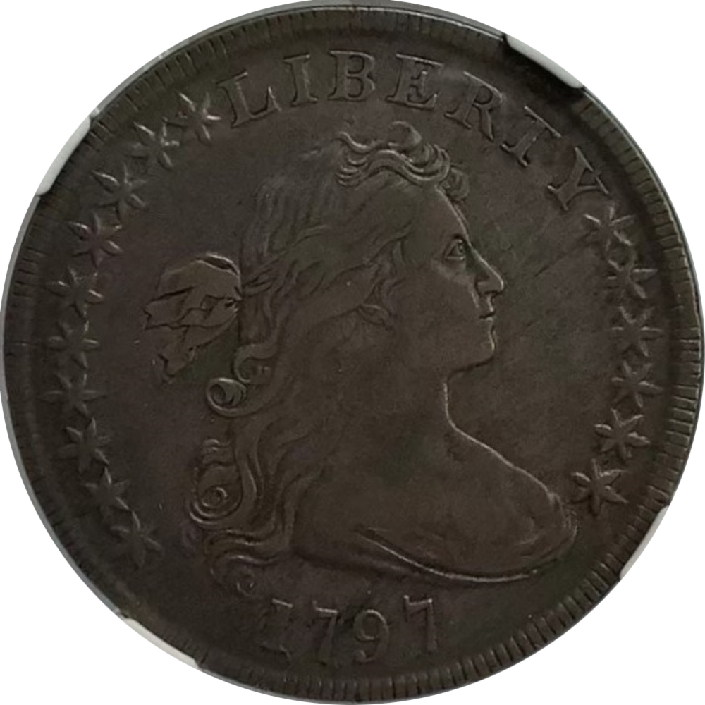 1797-$1-Draped-Bust-Dollar-10x6-Stars-Large-Letters-BB-71,-B-3